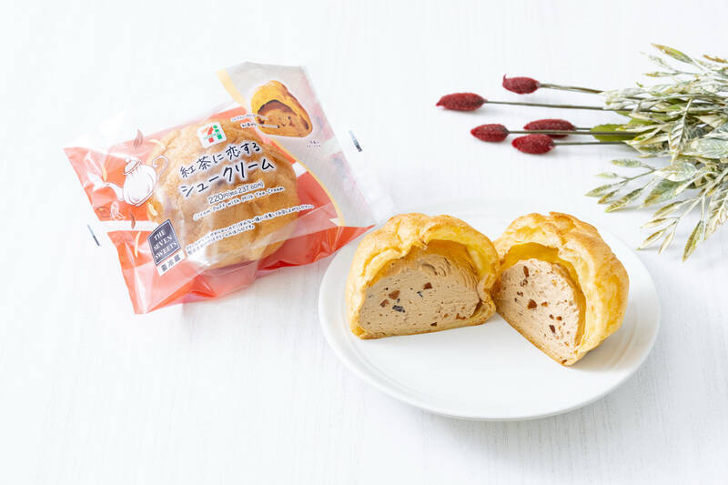 セブンに「紅茶に恋する」シリーズが楽しみ！ 紅茶シュー、パフェなど4品登場