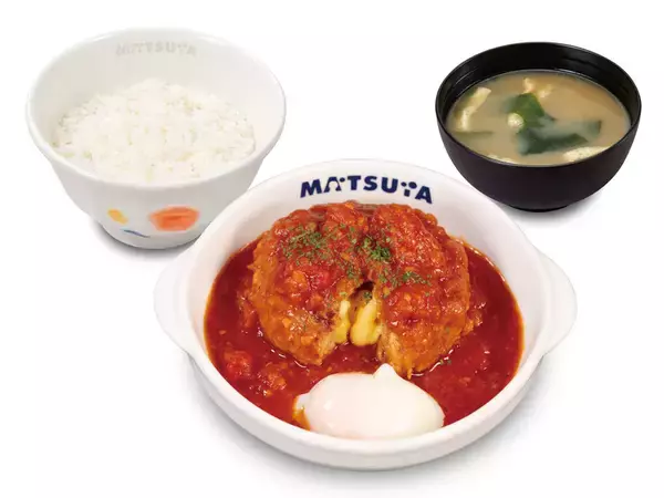 「チーズがどばっ！ 松屋「濃厚チーズINハンバーグ」登場　これは意外」の画像