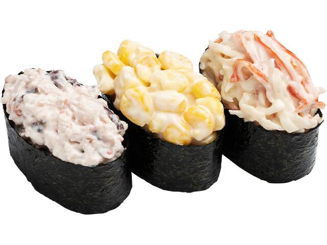 「どどん！と三貫ネタ祭り」かっぱ寿司が開催！ 今だけお得な三貫皿も