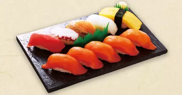 「10貫699円で好きなネタたっぷり！ 平日限定の寿司フェア」の画像