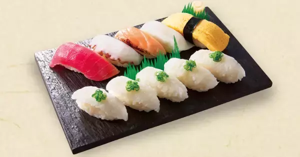 「10貫699円で好きなネタたっぷり！ 平日限定の寿司フェア」の画像