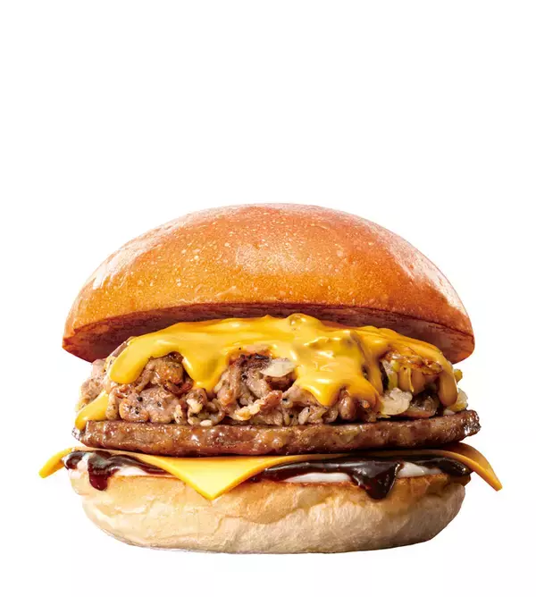 「ステーキ感たっぷり！「フィリーチーズステーキバーガー」が4種類で復活」の画像