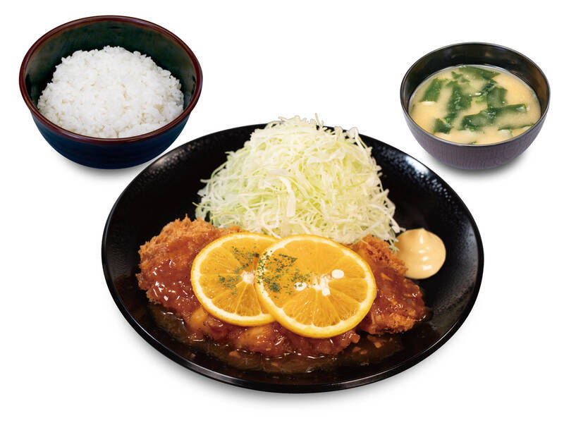 松のやが攻めてる！ 鮮やか「オレンジ」の唐揚げ定食