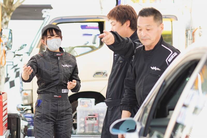 現役RQの荏崎ろあ、WRC・ラリージャパンで世界戦のメカニックデビュー！