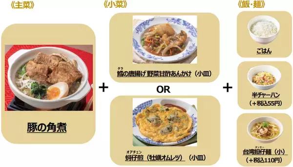 「バーミヤンの「台湾フェア」がマジ！「牡蠣オムレツ」「焼ビーフン」などミシュラン店が監修。行きたすぎ！」の画像