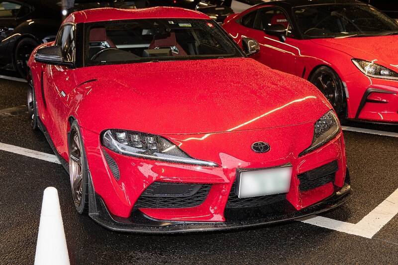 織戸学選手も参加！ スープラと86をテーマに100台以上が早朝の東雲に集合！