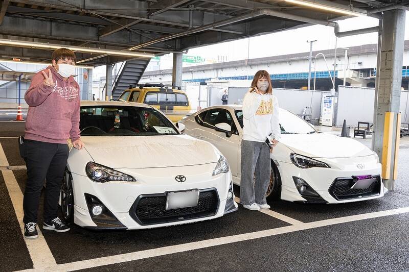 織戸学選手も参加！ スープラと86をテーマに100台以上が早朝の東雲に集合！