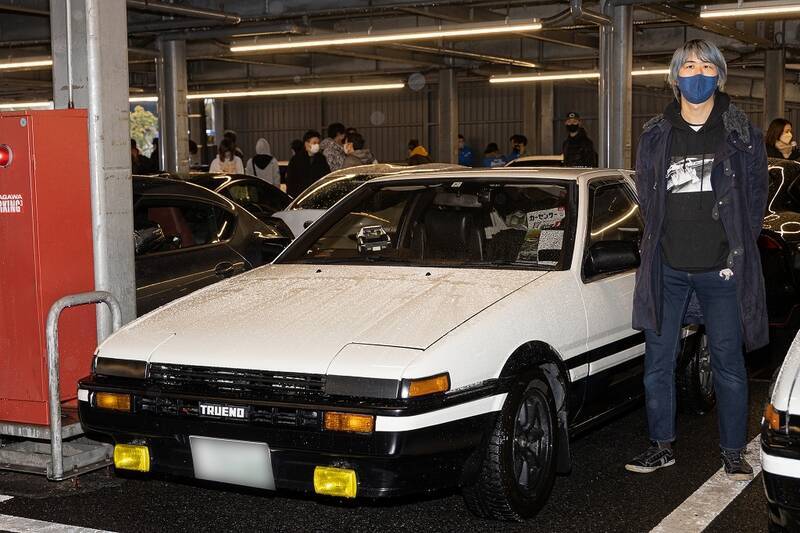 織戸学選手も参加！ スープラと86をテーマに100台以上が早朝の東雲に集合！