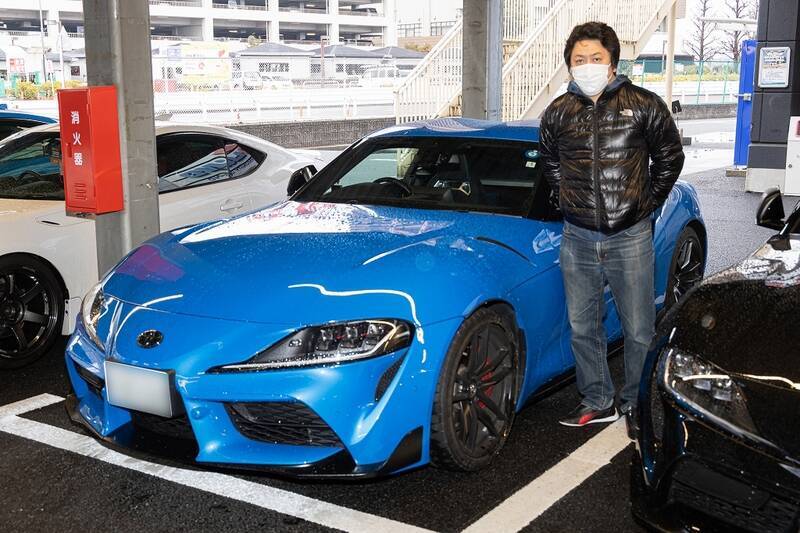 織戸学選手も参加！ スープラと86をテーマに100台以上が早朝の東雲に集合！