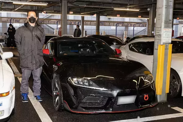 「織戸学選手も参加！ スープラと86をテーマに100台以上が早朝の東雲に集合！」の画像