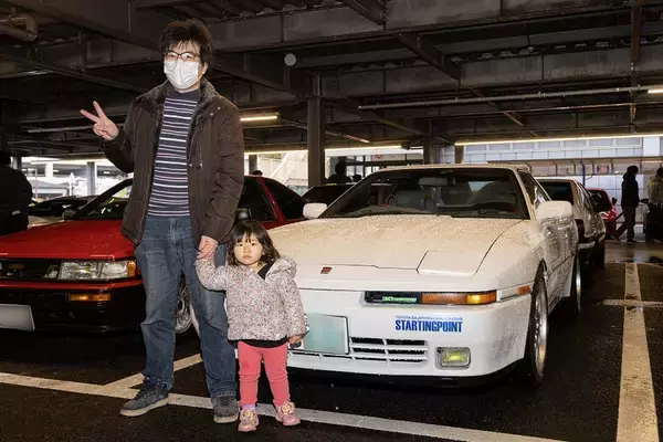 「織戸学選手も参加！ スープラと86をテーマに100台以上が早朝の東雲に集合！」の画像