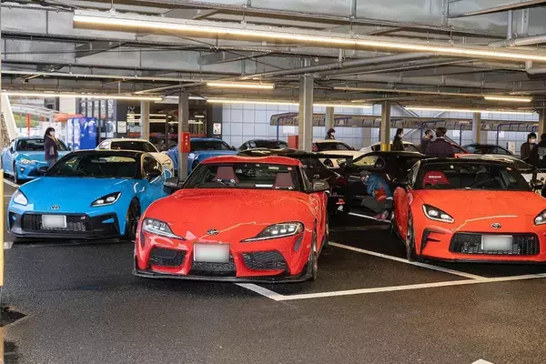 「織戸学選手も参加！ スープラと86をテーマに100台以上が早朝の東雲に集合！」の画像