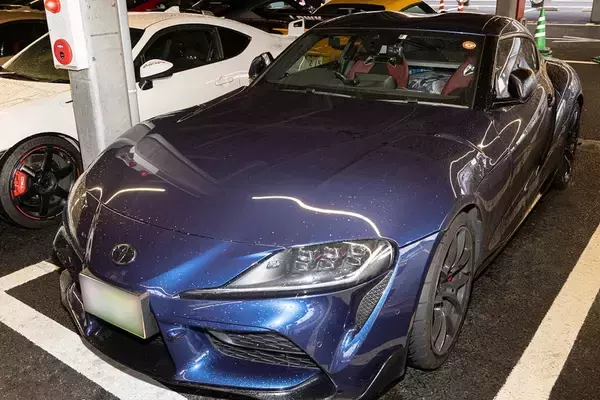 「織戸学選手も参加！ スープラと86をテーマに100台以上が早朝の東雲に集合！」の画像