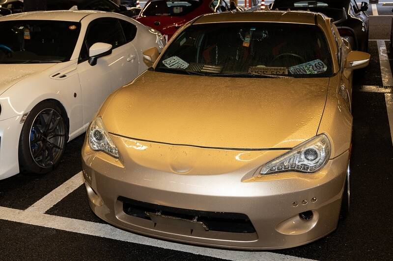 織戸学選手も参加！ スープラと86をテーマに100台以上が早朝の東雲に集合！