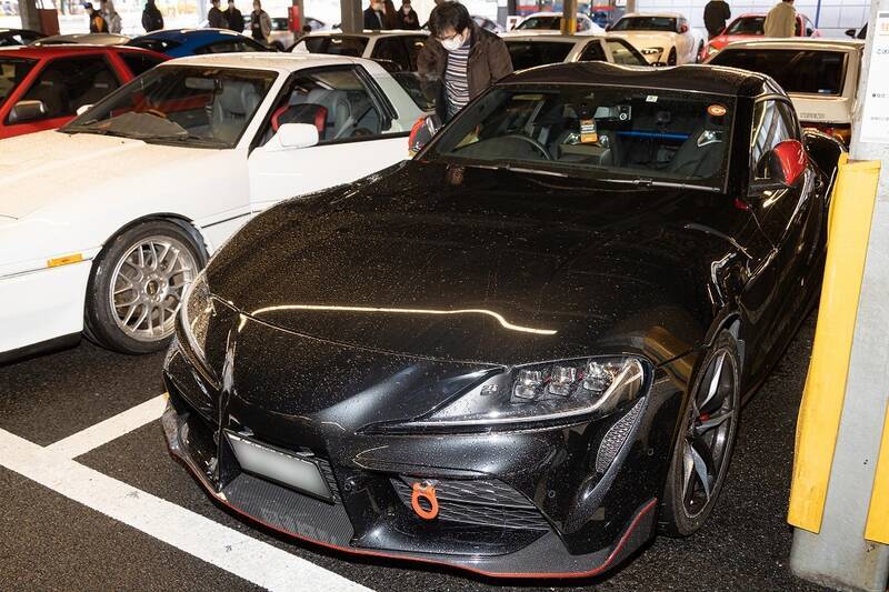 織戸学選手も参加！ スープラと86をテーマに100台以上が早朝の東雲に集合！