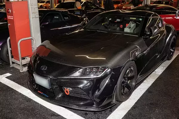 「織戸学選手も参加！ スープラと86をテーマに100台以上が早朝の東雲に集合！」の画像