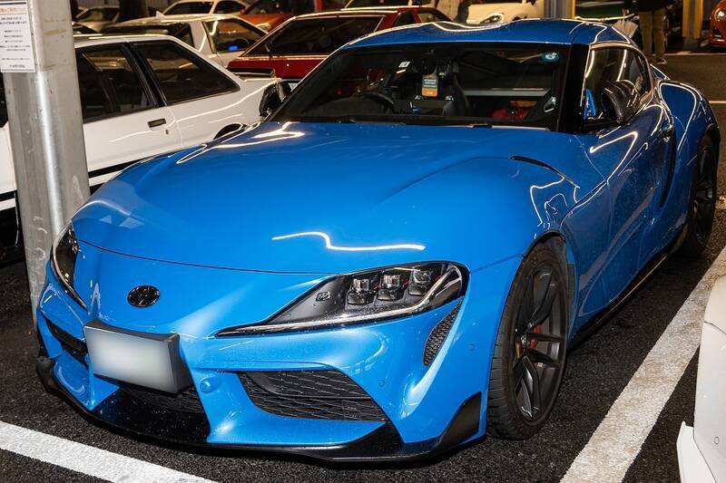 織戸学選手も参加！ スープラと86をテーマに100台以上が早朝の東雲に集合！