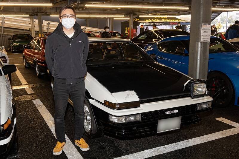 織戸学選手も参加！ スープラと86をテーマに100台以上が早朝の東雲に集合！