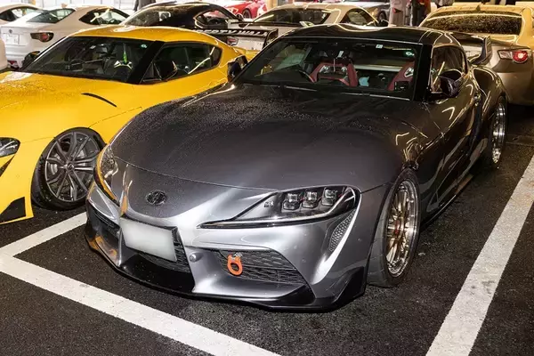 「織戸学選手も参加！ スープラと86をテーマに100台以上が早朝の東雲に集合！」の画像