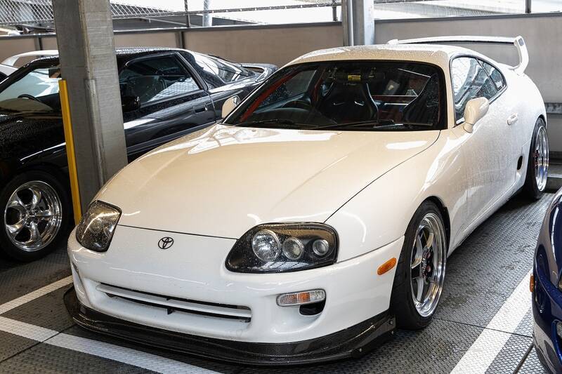 織戸学選手も参加！ スープラと86をテーマに100台以上が早朝の東雲に集合！