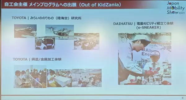 「【Japan Mobility Show】全プログラム詳細公開！ 過去最多500社超が描く「ワクワクする未来」へ、いざ出発！」の画像