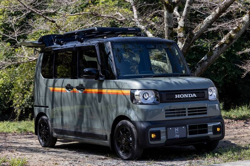 これがN-BOXの本命!?　Honda「N-BOX JOY」は遊びをテーマにアウトドア風味を詰め込んだ