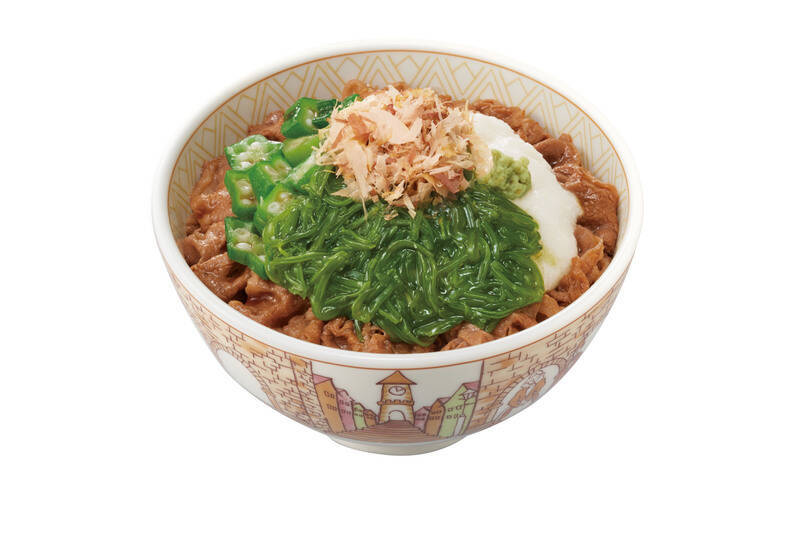 【本日発売】すき家「めかぶオクラ牛丼」ねば、とろ～、な季節メニュー