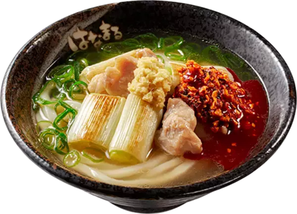 「極みだし、きた！「鶏ねぎ塩うどん」3種が登場【はなまる】」の画像