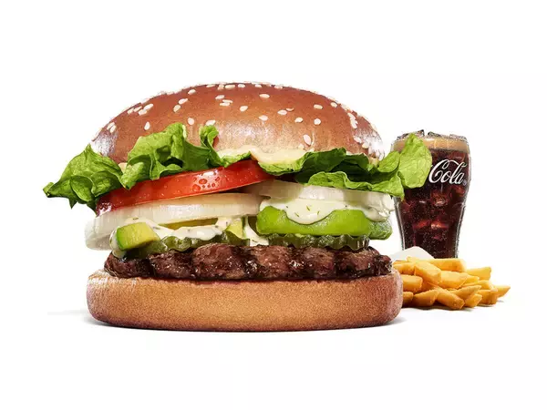 「アボカド×マヨの春バーガー来た！バガキン新作、アボ好きはたまらん」の画像