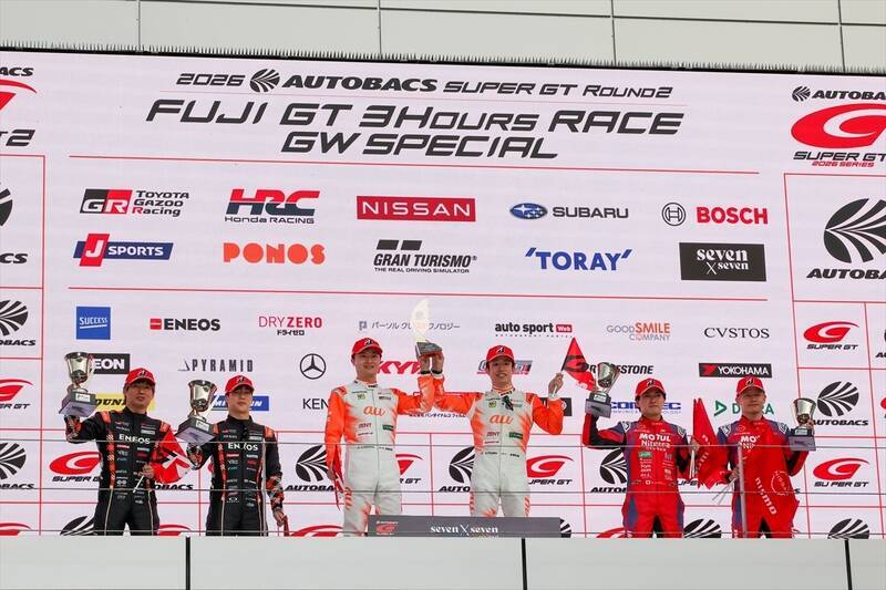 40kgの重りも関係なし!? au TOM'Sが見せた衝撃の逆転劇でSUPER GT開幕2連勝！