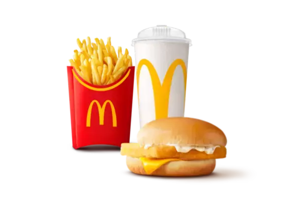 「【5日間】マクドナルド、M→Lサイズアップ無料！ランチのポテト＆ドリンク増量に」の画像
