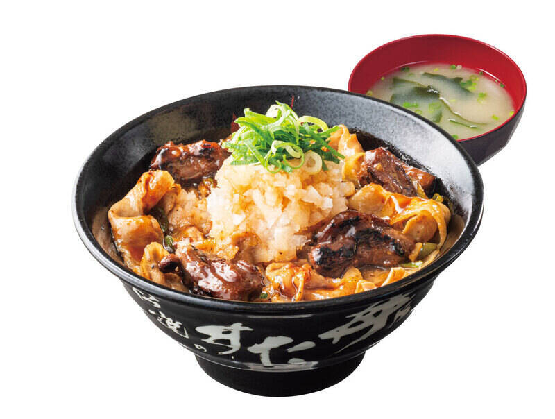 総重量500g超！おろポン焼肉コンボ丼、夏にかっこむやつ！