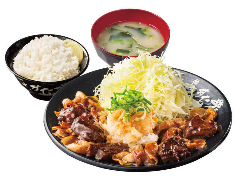 総重量500g超！おろポン焼肉コンボ丼、夏にかっこむやつ！