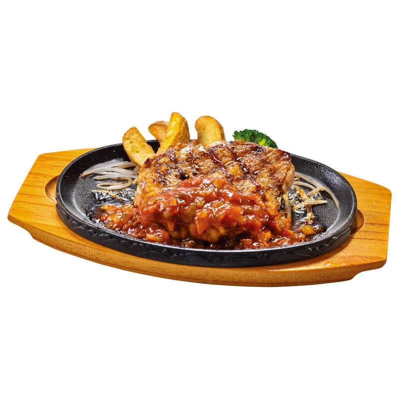 大俵ハンバーグのトリプルグリル登場！BBQソースでガッツリ