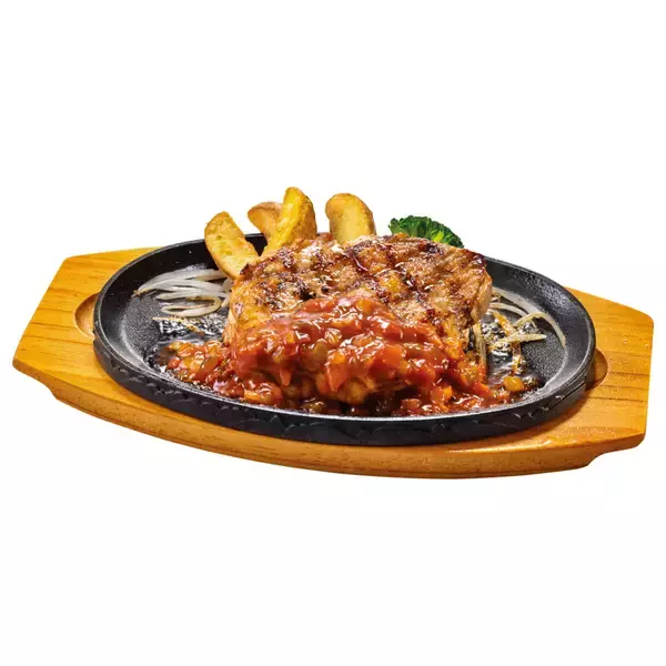 「大俵ハンバーグのトリプルグリル登場！BBQソースでガッツリ」の画像