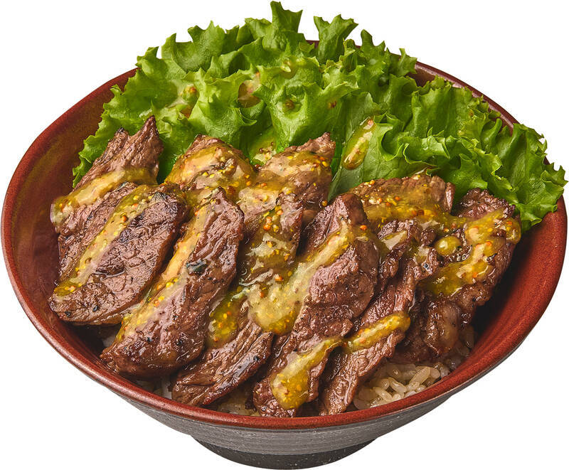 「国産牛ステーキ丼」が1日限定で特別価格！ 1.5人前の大盛りもあるよ