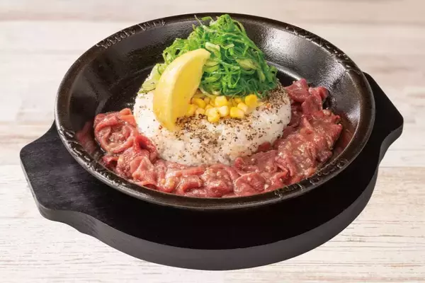 「ワイルドすぎ！箸が止まらない「にんにくジューシーステーキ」ペッパーに新登場」の画像