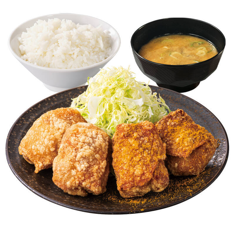 天才では？ カレーだれで食べる「カレーつけから定食」ごはん止まらなそう