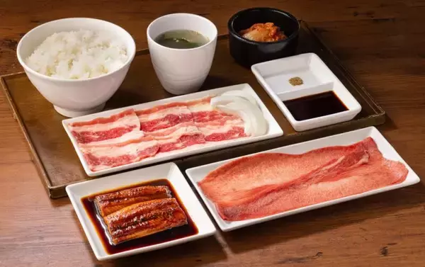 「焼肉ライク、うなぎも自分で焼く！7日間限定セット登場」の画像