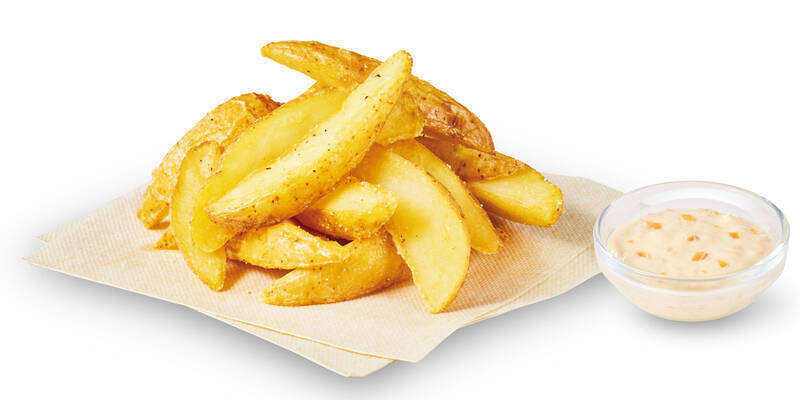 “神の海老”バーガー降臨！はみだしちゃっている～