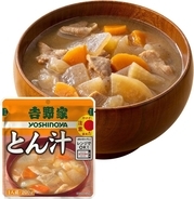 家のみそ汁を吉野家のとん汁に変更しよう 常温保存＆レンジ調理OK、Amazonで26％オフ
