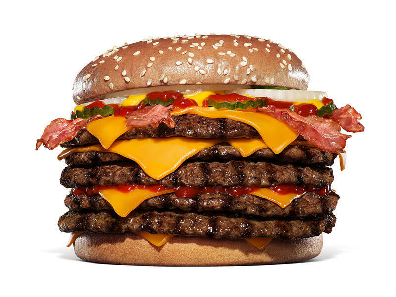 どすこい！1856kcal、相撲協会コラボバーガーが復活