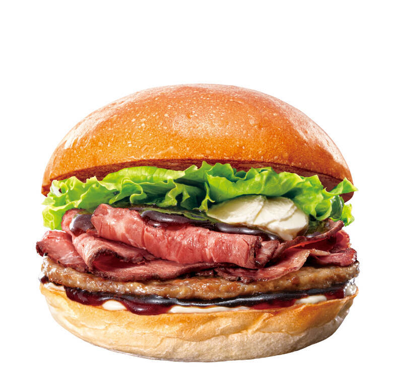 ローストビーフ×パティの贅沢バーガーが今年も！「ダブル」の肉盛りが本気