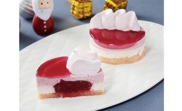 ローソンにホリデーケーキ！ ベリーを重ねた「ノエルルージュ」が登場