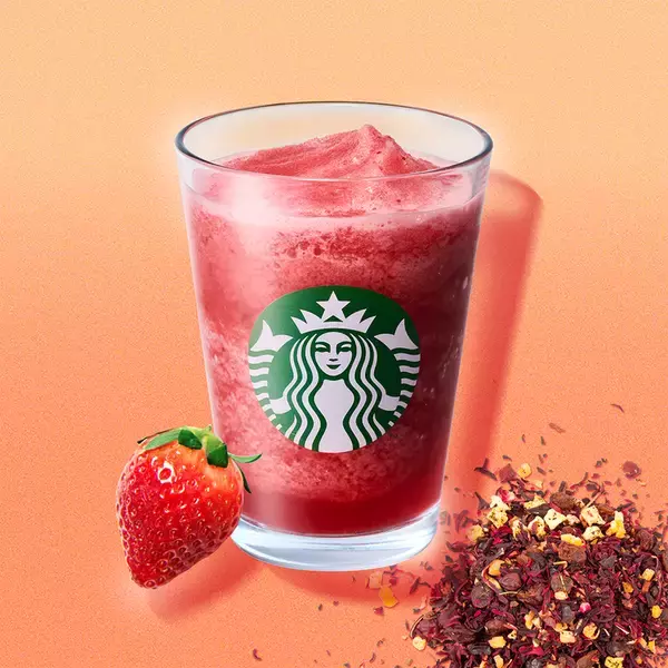 「きた！スタバ新作いちごづくし、シュークリームフラペなど3種」の画像