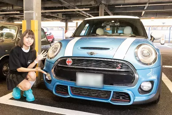 「早朝のオートバックスでお気に入りの「MINI」を探す大作戦！」の画像