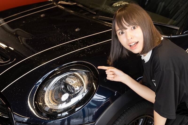 早朝のオートバックスでお気に入りの「MINI」を探す大作戦！