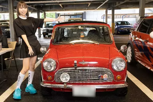 「早朝のオートバックスでお気に入りの「MINI」を探す大作戦！」の画像