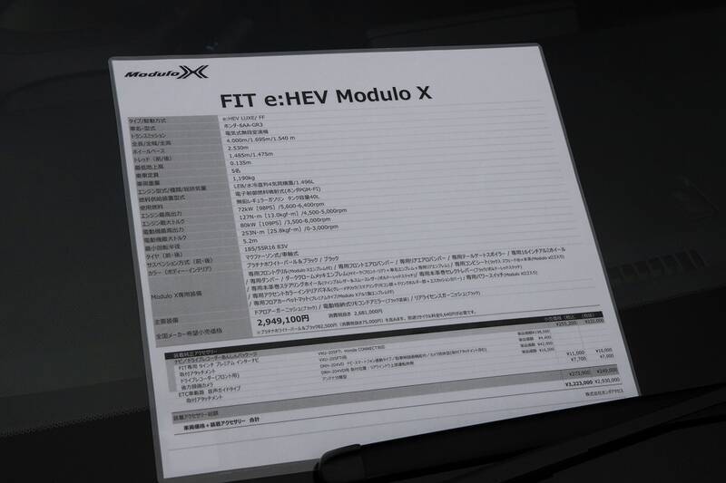 Honda「FIT e:HEV Modulo X」は上質な走りのクールハッチだ！