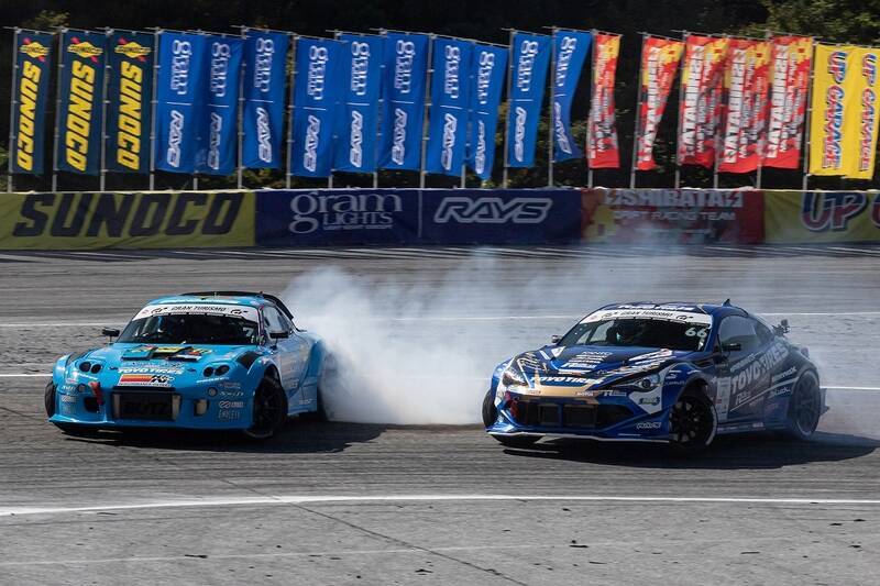 D1GP 第7～8戦は奥伊吹！ TOYO藤野がぶつかってもひるまない根性を見せた！